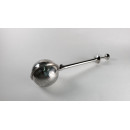 Tea Infuser Long-Handled Stainless Steel Ball Shape Push Style Tea Strainer Tea Filter for Loose Leaf Teas